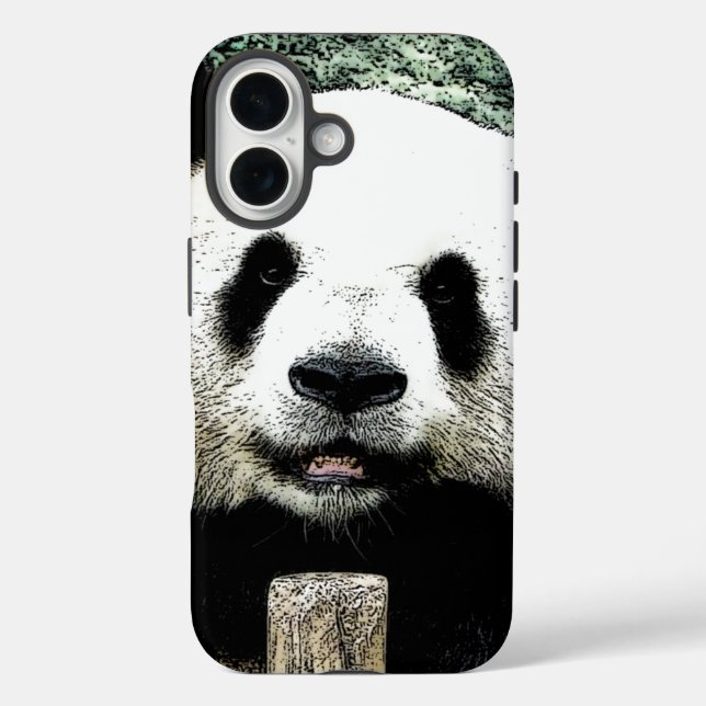Coques Case-Mate iPhone Panda Pop Art (Verso)