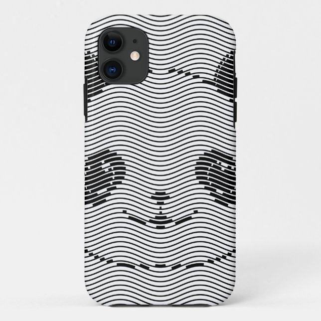 Coques Case-Mate iPhone Panda Porte Face Sur La Vague Motif (Dos)