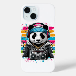 Coque Pour iPhone 15 Panda Rapper
