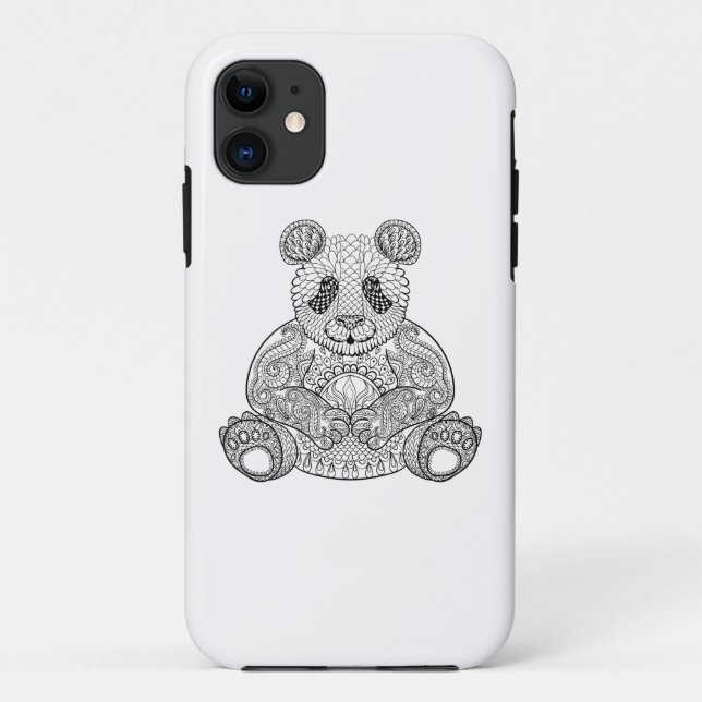 Coques Case-Mate iPhone Panda tribal inspiré (Dos)