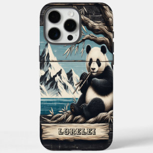 Coques iPhone 16 Pro Max Panda's Mountain Perch : Repose de Bambou