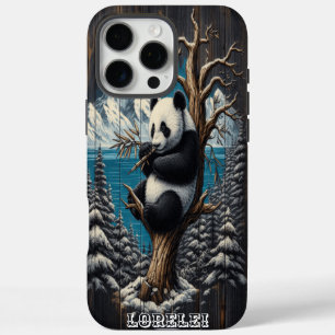 Coques iPhone 16 Pro Max Panda's Wooded Perch : Repose de Bambou