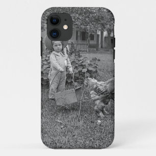 Coques Pour iPhone Panier à coq adorable des années 1880 dans le jard