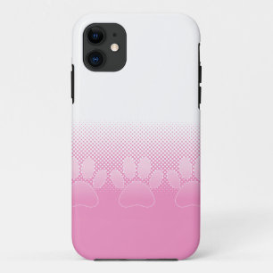 Coque iPhone 11 Paniers Roses Et Blancs Avec Arrière - plan De New