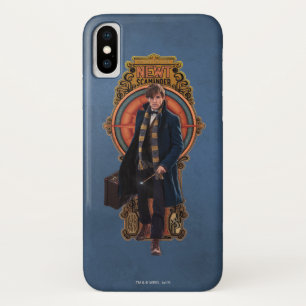 Etui iPhone Case-Mate Panneau Art Nouveau NEWT SCAMANDER™ Walking