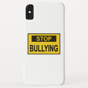 Case-Mate iPhone Case Panneau d'arrêt d'intimidation jaune