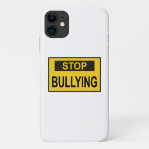Case-Mate iPhone Case Panneau d'arrêt d'intimidation jaune