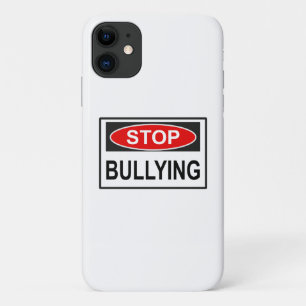 Case-Mate iPhone Case Panneau d'arrêt du harcèlement rouge