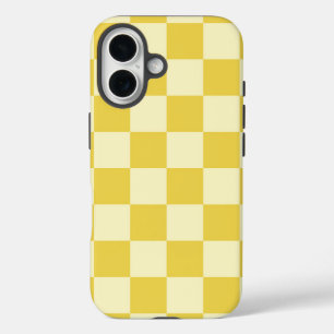 Coque Pour iPhone 16 Panneau de contrôle jaune beurre