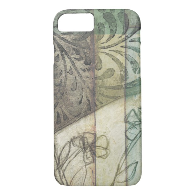 Coques Case-Mate iPhone Panneau de jardin avec Feuilles, fleurs et herbe (Dos)