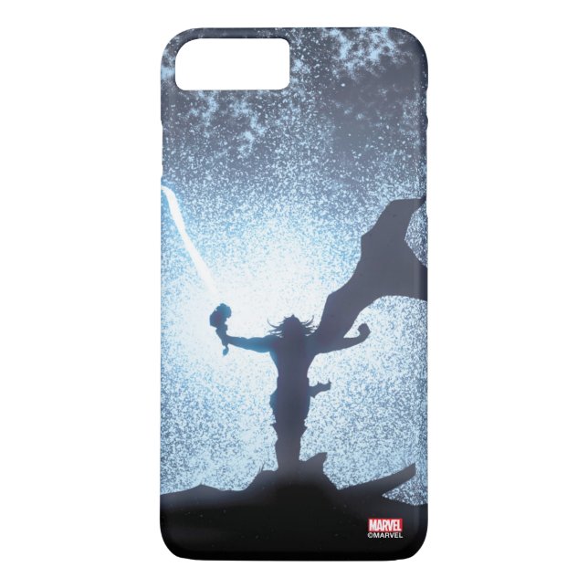 Coques Case-Mate iPhone Panneau de la BD Thor Foudre (Dos)