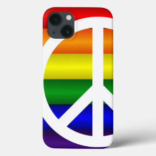 Etui iPhone Case-Mate Panneau de paix Rainbow