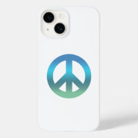 Panneau de paix Rainbow Ocean Blue