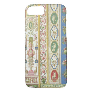 Coque iPhone 8/7 Panneau du bungalow de Raphael à Vatican, engr