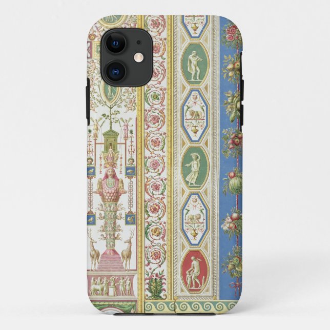 Coques Case-Mate iPhone Panneau du bungalow de Raphael à Vatican, engr (Dos)