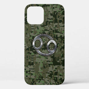 Case-Mate iPhone Case Panneau du cancer Zodiac sur Camouflage numérique