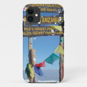 Case-Mate iPhone Case Panneau indicateur au sommet du Kilimanjaro kenya