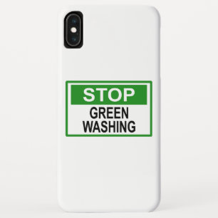 Case-Mate iPhone Case Panneau Stop au Greenwashing