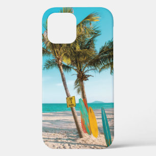Case-Mate iPhone Case Panneaux de surf sur la plage lancer oreiller