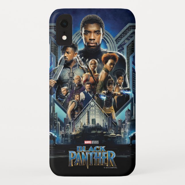 Coques Case-Mate iPhone Panthère noire | Caractères sur Wakanda (Dos)