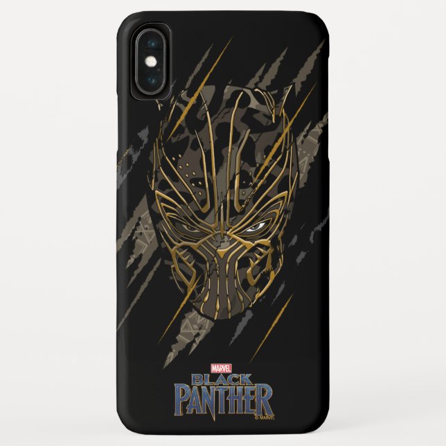 Coques Case-Mate iPhone Panthère noire | Erik Killmonger Claw Marks (Dos)