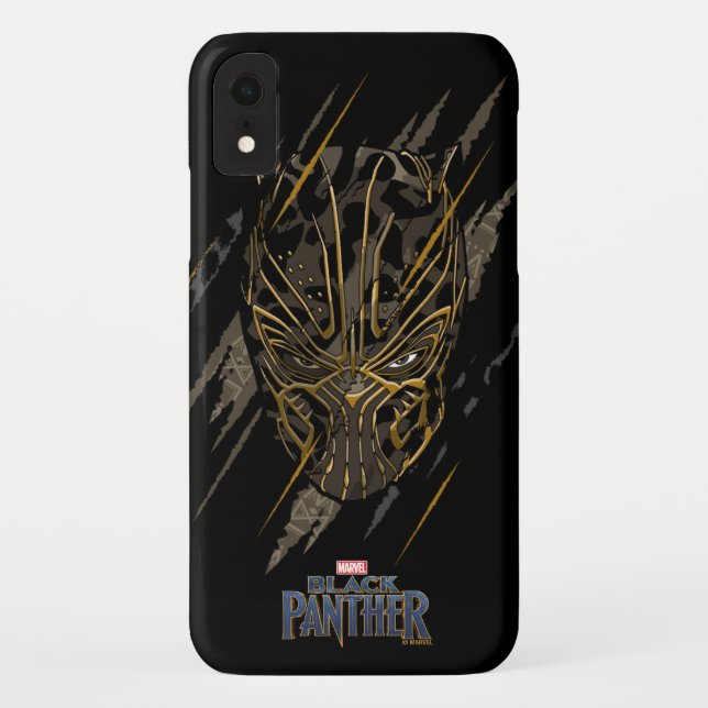 Coques Case-Mate iPhone Panthère noire | Erik Killmonger Claw Marks (Dos)