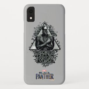 Case-Mate iPhone Case Panthère noire   Graphique "Wakanda Forever"