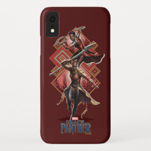 Case-Mate iPhone Case Panthère noire Nakia & Okoye Wakandan Graphic