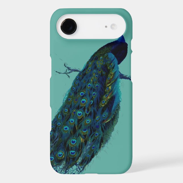 Coques Case-Mate iPhone Paon (Verso)