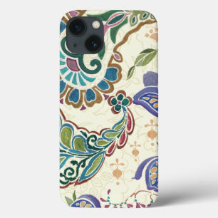Etui iPhone 13 Paon lunatique