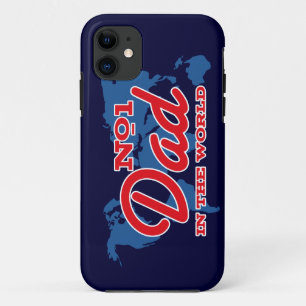 Coque iPhone 11 Papa du numéro 1 de carte