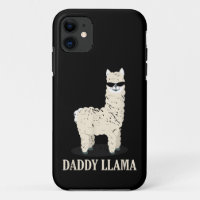 Papa Lama Alpaga Amoureux Drôle des Animaux