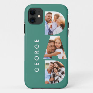 Case-Mate iPhone Case Papa photo typographie moderne cadeau enfant