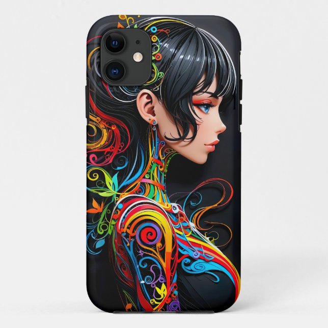 Coques Case-Mate iPhone Papercut Pop Art Beauty ( 1 ) (Dos)