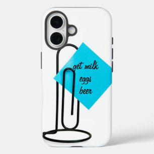 Coque Pour iPhone 16 Papier note adhésif