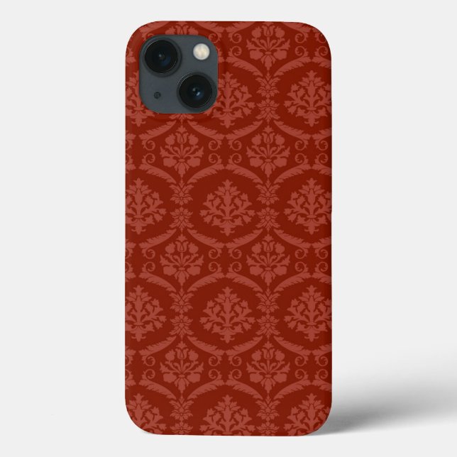 Coques Case-Mate iPhone Papier peint 3 de damassé (Verso)