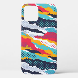 Case-Mate iPhone Case Papier peint camouflage coloré Abstrait avec polk