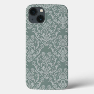 Coques Pour iPhone Papier peint floral vert