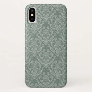 Coques Pour iPhone Papier peint floral vert