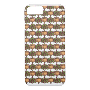 Case-Mate iPhone Case Papier peint vintage Art Nouveau rosebush fleuri