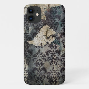 Case-Mate iPhone Case Papier peint vintage Tattered Noir Tordu Abus