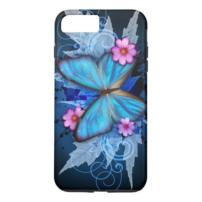 Coques Case-Mate iPhone Papillon bleu (Blue Butterfly iPhone Cases!)