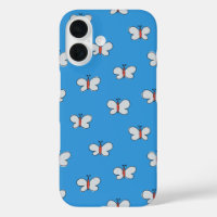 Papillon bleu électrique Cottagecore esthétique