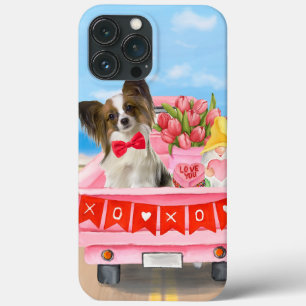 Case-Mate iPhone Case Papillon Chien Saint-Valentin Coeurs de Camion
