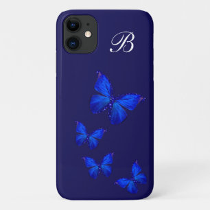 Case-Mate iPhone Case Papillon de nature girly monogramme