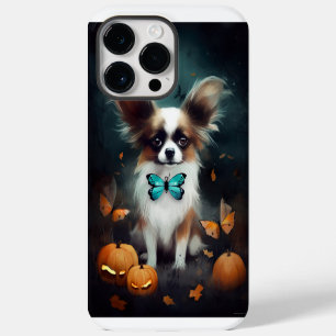 Coque Pour Pour iPhone 14 Pro Max Papillon d'Halloween avec la peur Citrouille
