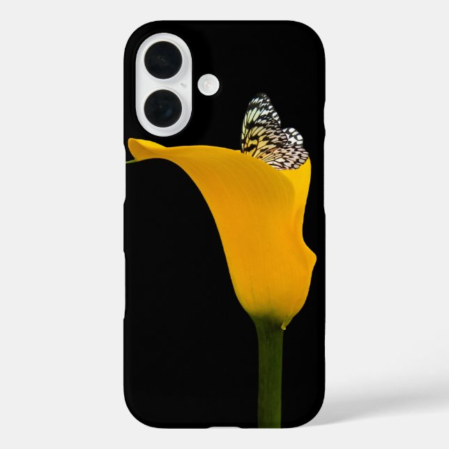 Coques Case-Mate iPhone Papillon En Calla Lily (Verso)