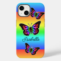 Papillon et votre nom Personnalisé