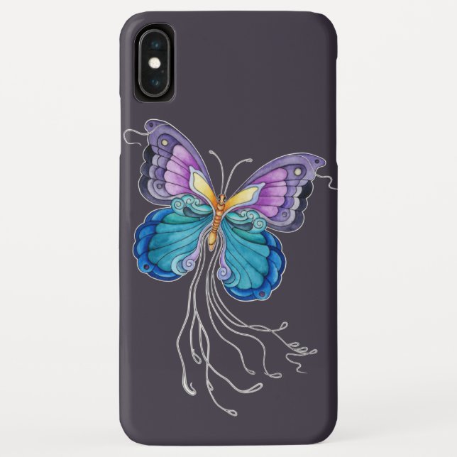 Coques Case-Mate iPhone Papillon fantaisiste (Dos)