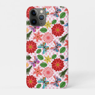 Case-Mate iPhone Case Papillon Floral de Jardin de Printemps Moderne 